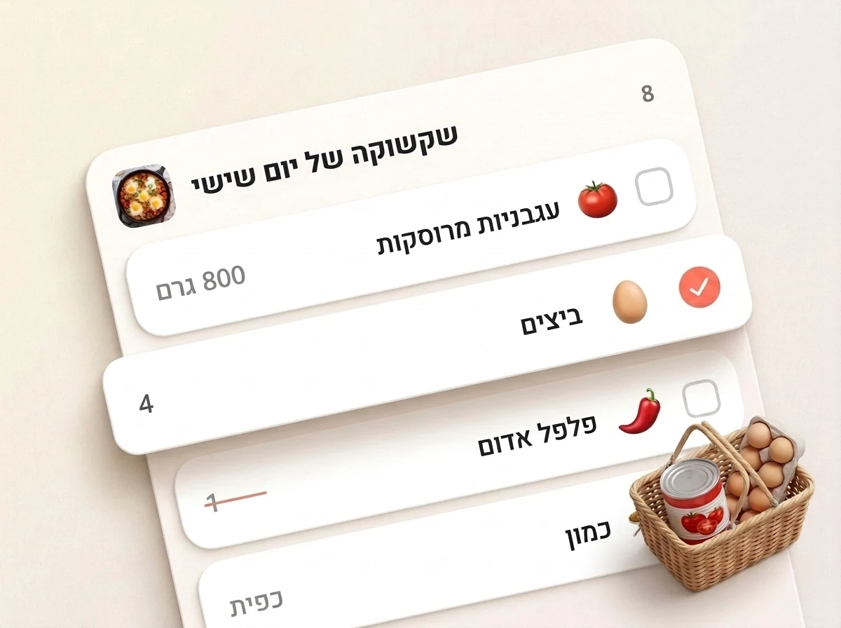 רשימת סופר שמכינה את עצמה